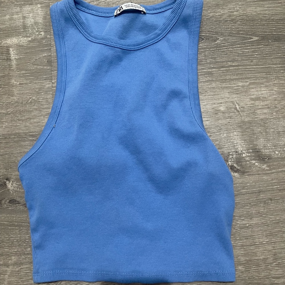 zara crop top